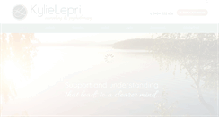 Desktop Screenshot of kylielepri.com.au